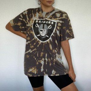 Hand Bleached Raiders T-Shirt
